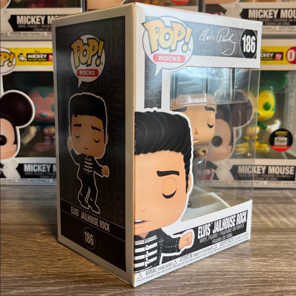 Funko Pop Rocks Elvis Jailhouse Rock Figure - Picture 2 of 4